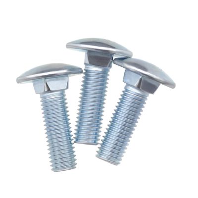 DIN603 ISO8677 Dome Head Square Neck Bolts Mushroom Head Carriage Bolts