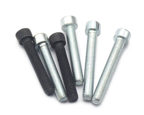DIN912 UNI 5931 NF E 25-125 AS 1420 Class 8.8 10.9 12.9 Hexagon Socket Head Cap Screws Full Thread Knurled Head Screw
