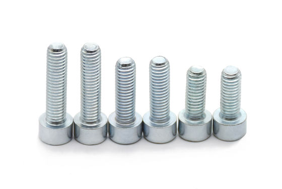 DIN912 UNI 5931 NF E 25-125 AS 1420 Class 8.8 10.9 12.9 Hexagon Socket Head Cap Screws Full Thread Knurled Head Screw