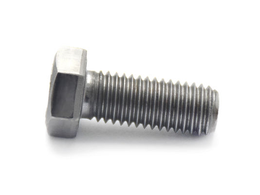 Hexagon Head Full Thread Bolts Plain Natural Color DIN933 ISO4017 EN24017