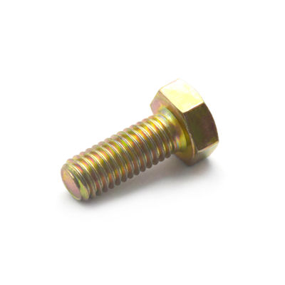 DIN933 ISO4017 EN24017 Hexagon Head Bolts Full Thread Zinc Carbon Steel / Alloy Steel
