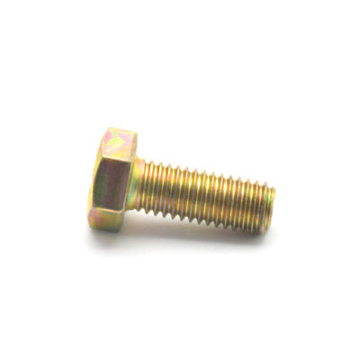 DIN933 ISO4017 EN24017 Hexagon Head Bolts Full Thread Zinc Carbon Steel / Alloy Steel