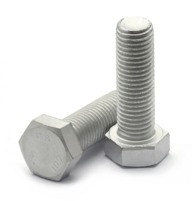 DIN933 ISO4017 EN24017 Hexagonal Flange Bolt Full Thread Dacromet Class 8.8 10.9