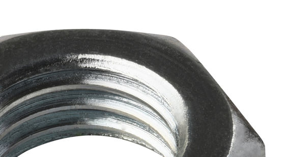 DIN936 EN ISO 4035 Hexagon Thin Nuts Carbon Steel 35K Galvanization Class 8