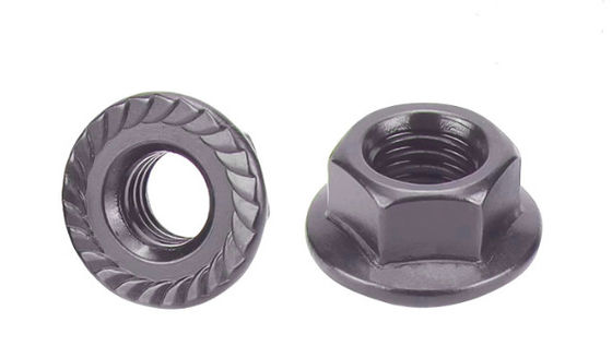 Din 6923 ISO 4161 Hexagon Nut With Flange Carbon Steel 35K A3 Plain Class 4 Class 8