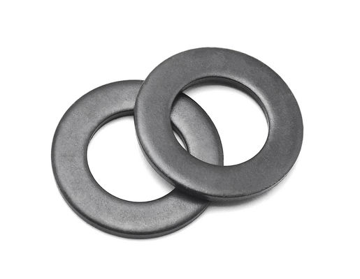 Carbon Steel Q235 Blacked DIN 125 Flat Washer Hardness 140HV 200HV
