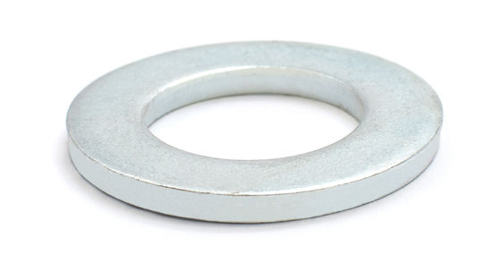 DIN125 Carbon Steel Q235 Dacromet Flat Washer Hardness 140HV 200HV