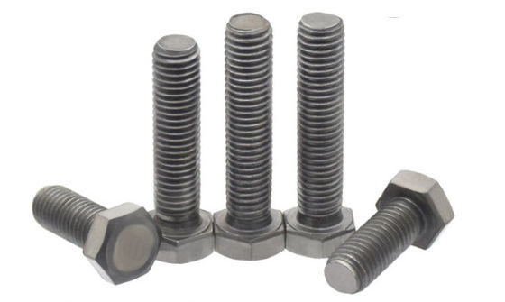 Full / Half Thread Plain Carbon Steel Hexagon Head Bolts With Fine Pitch DIN961 EN ISO8676
