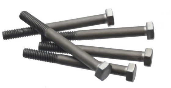 Full / Half Thread Plain Carbon Steel Hexagon Head Bolts With Fine Pitch DIN961 EN ISO8676