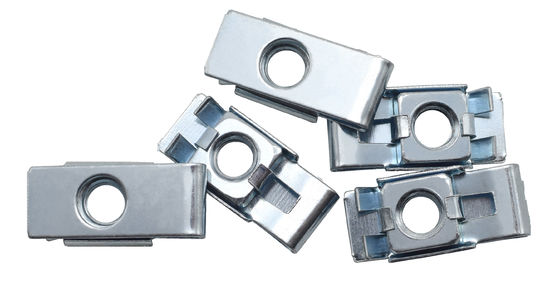 YJT3015 SUS304 Carbon Steel Polishing Cage Nuts M4 - M8 Zinc Plating