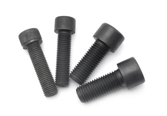 DIN912 UNI 5931 NF E 25-125 AS 1420 Class 8.8 10.9 12.9 Hexagon Socket Head Cap Screws Full Thread Knurled Head Screw