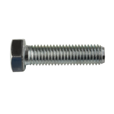 DIN558 EN ISO 4018 Hexagon Head Screws Class 4.8 6.8 Plain / Zinc Plating